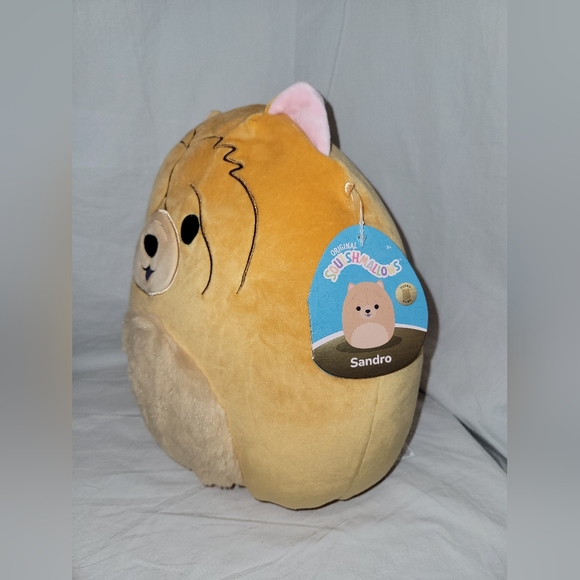 Original Squishmallows SANDRO 11" Ultra Rare Blue Tongue Chow Dog Soft Plush NWT - Picture 3 of 10